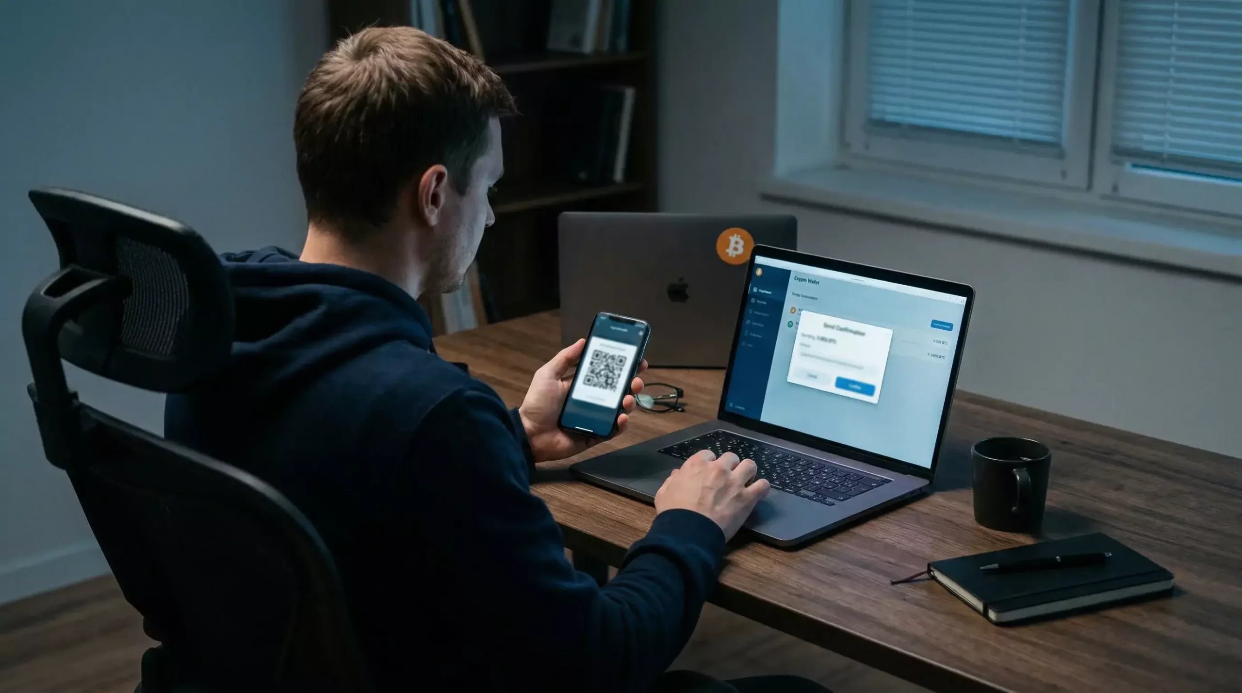 Procedura di deposito Bitcoin su un bookmaker crypto passo per passo