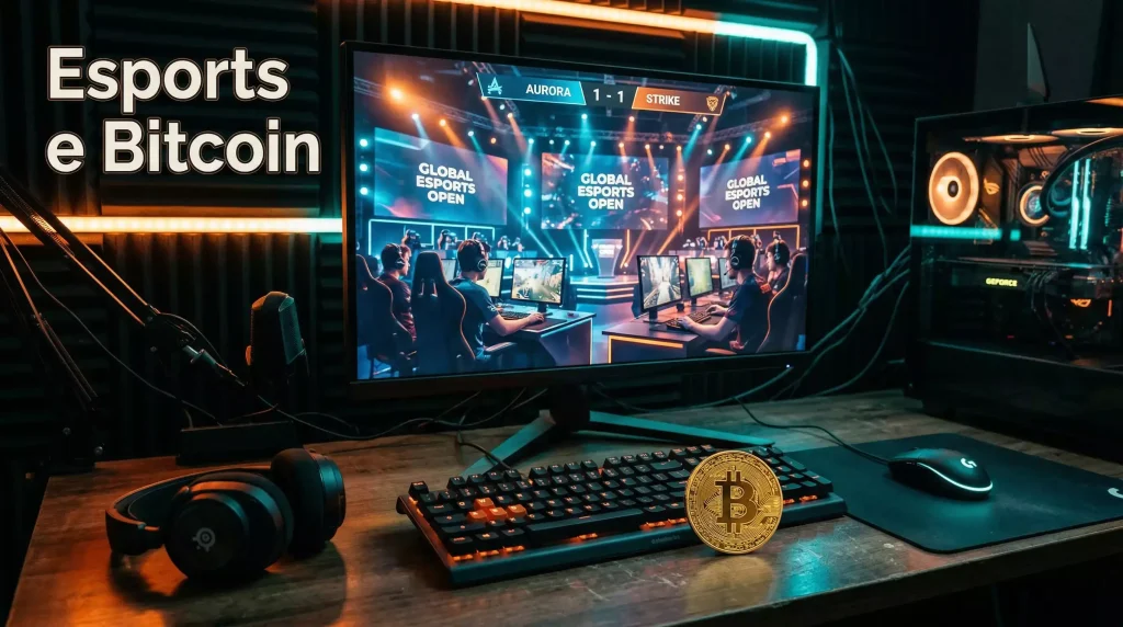 Scommesse esports con Bitcoin mercati quote e bookmaker crypto
