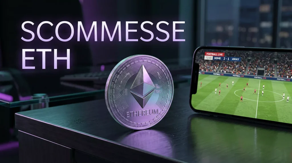 Scommesse con Ethereum e migliori siti ETH per betting 2026